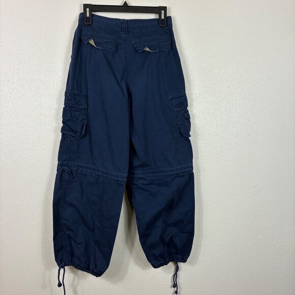 VTG Y2K Faded Glory Convertible Baggy Cargo Pants Sz Small (Boys 18) - Picture 6 of 7